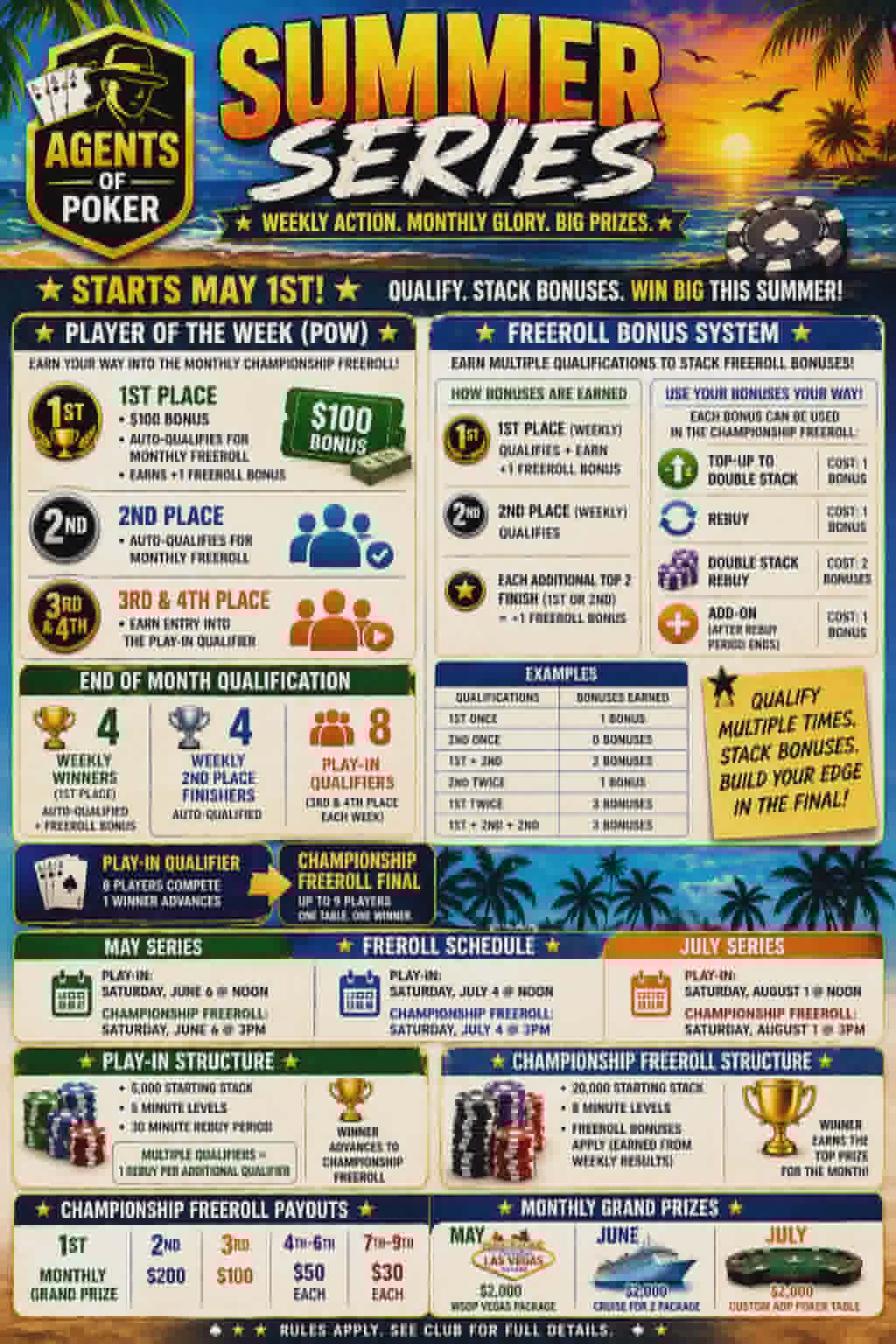 Summer Series promotion flyer 1